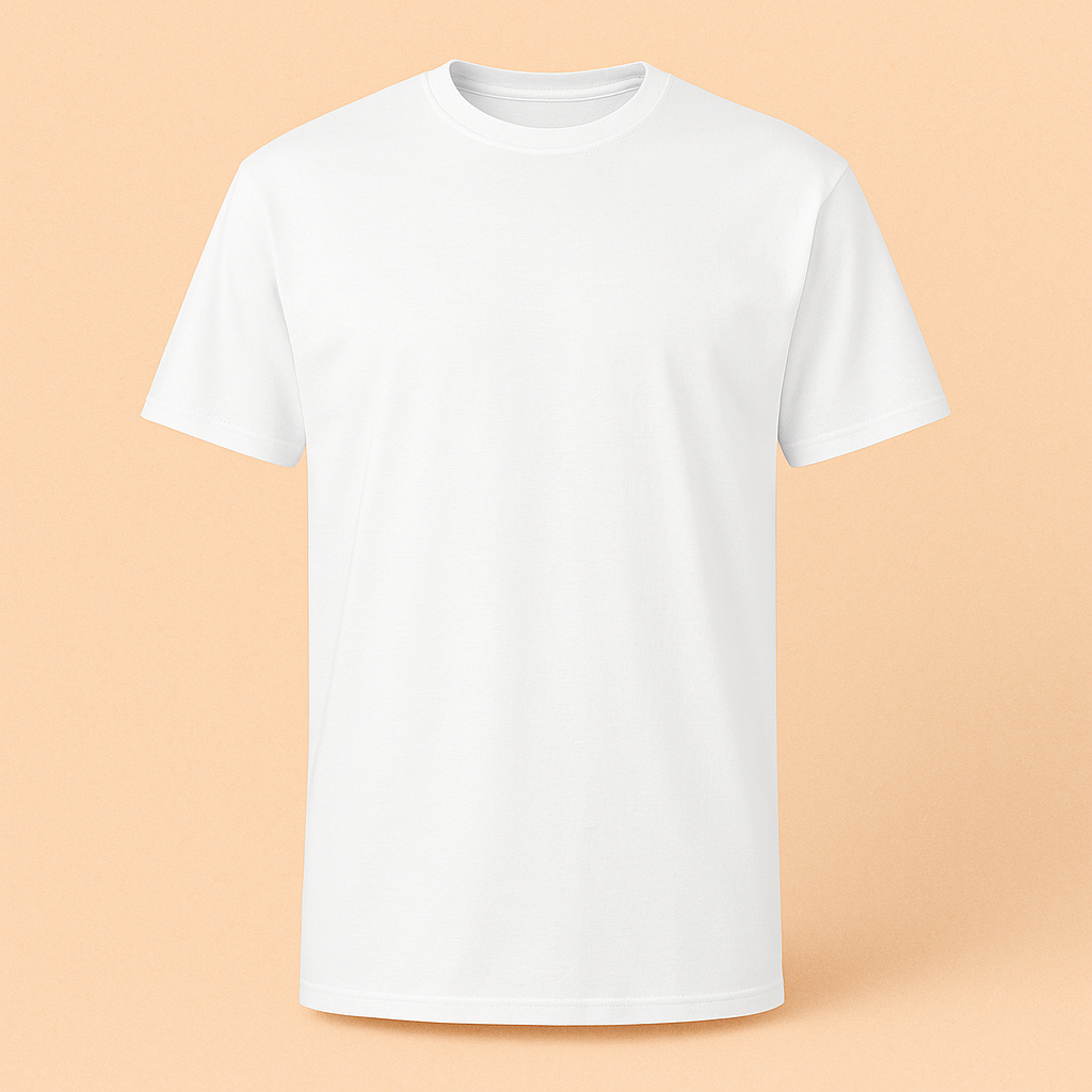 Custom Art Tee Shirt (White)